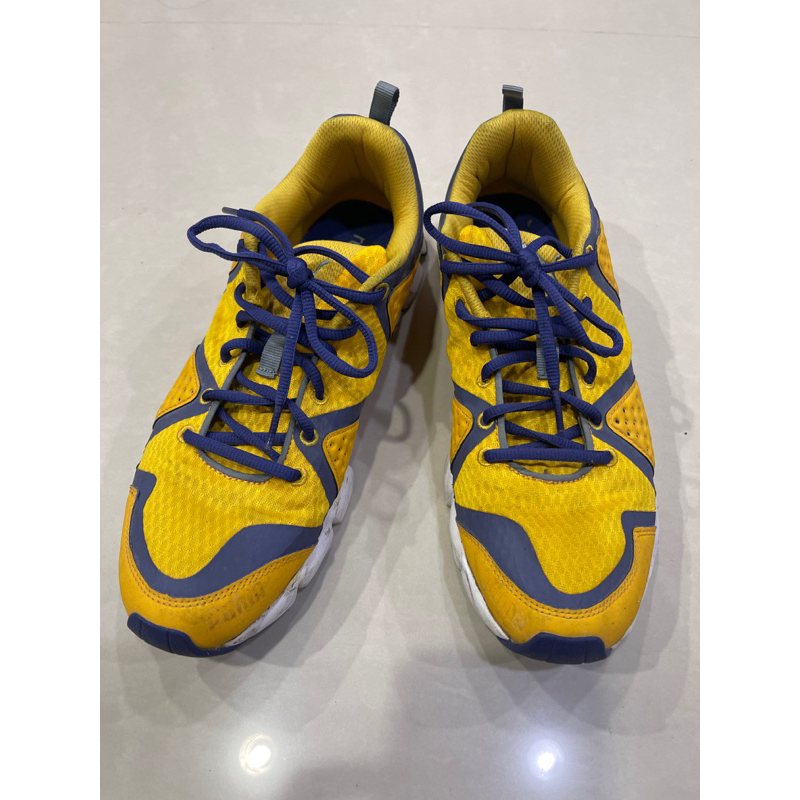 ［二手運動鞋］PUMA 正版 男款 跑鞋 黃色 27.5公分