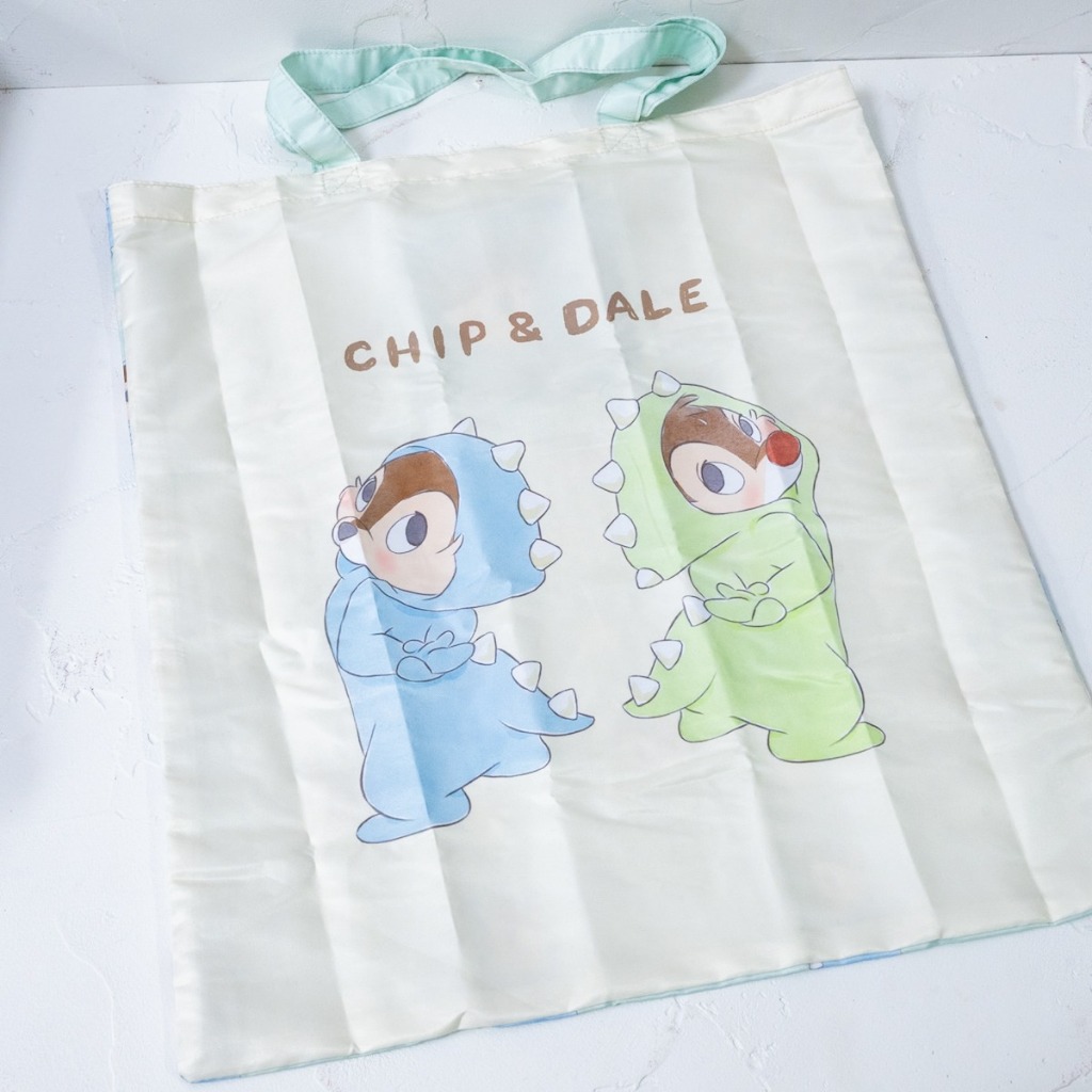 （現貨在台）奇奇蒂蒂 2024誕生日恐龍睡衣 雙面圖案摺疊收納購物袋