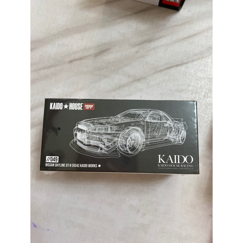 MINI GT * Kaido House #049 Nissan Skyline GTR R34（全新未拆）