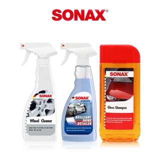 SONAX 入門洗車護理組 BSD HSW 中性洗車精 不傷漆 鋼圈清潔 撥水 光滑 封體 鍍膜維護QD 機車 安全帽