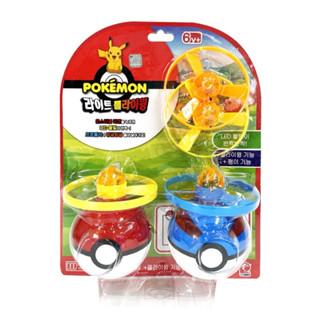 現貨-韓國代購 寶可夢 pokemon 發光 旋轉玩具 竹蜻蜓 陀螺玩具 飛翼玩具 寶可夢玩具