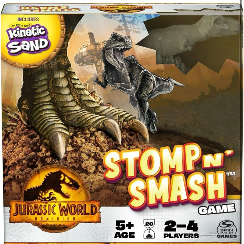 Kinetic Sand Jurassic World 動力沙 侏羅紀恐龍 桌遊