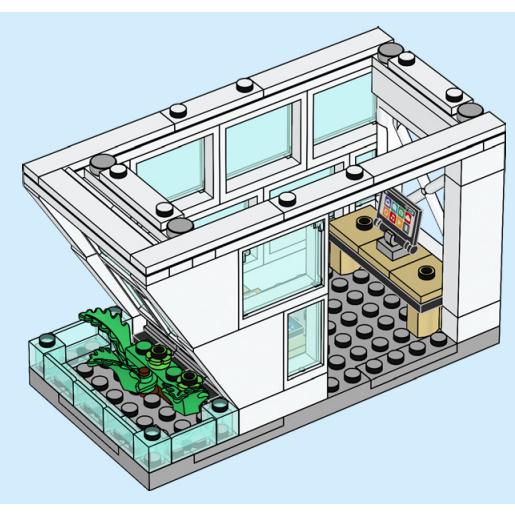 ［想樂］『拆賣』全新 樂高 LEGO 60380 工作室 不含人偶及其配件 拆盒場景