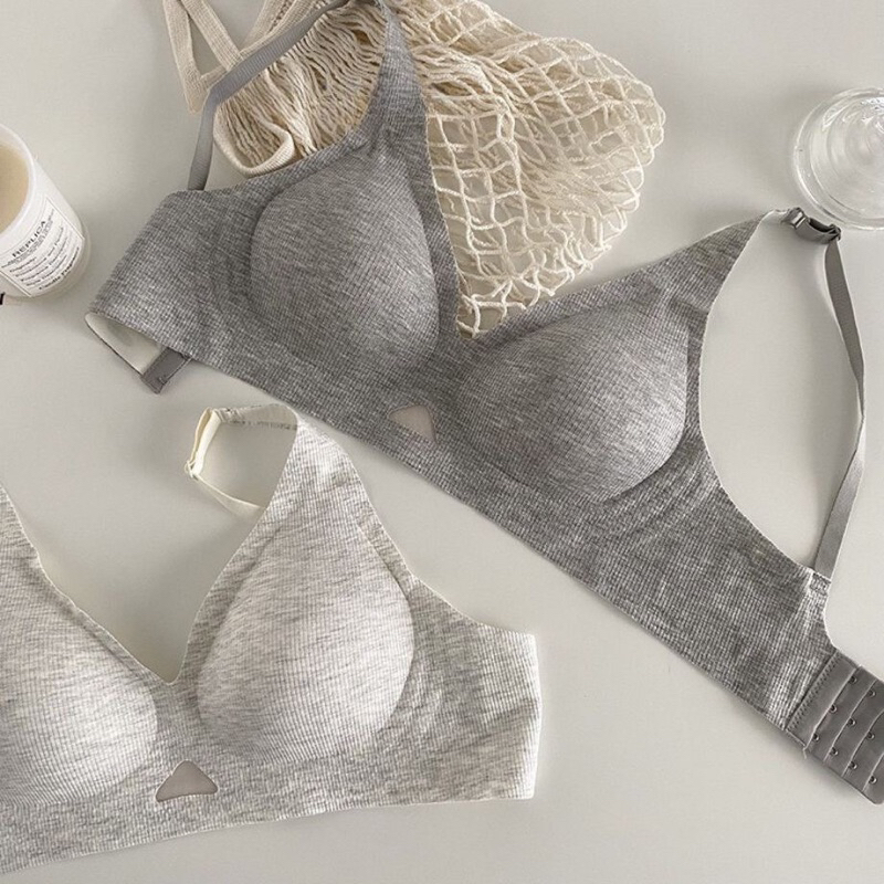 脆友推薦.ᐟ.ᐟ .ᐟ.ᐟ棉柔裸感薄杯🧁羅紋棉無痕無鋼圈內衣