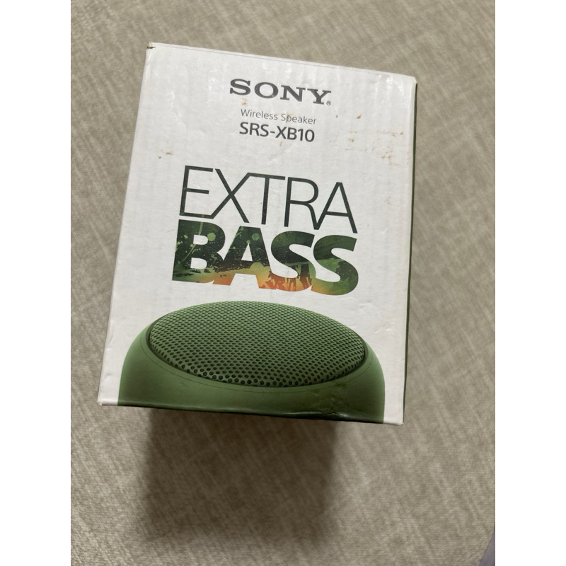 Sony extra Bass SRS-XB10藍牙喇叭