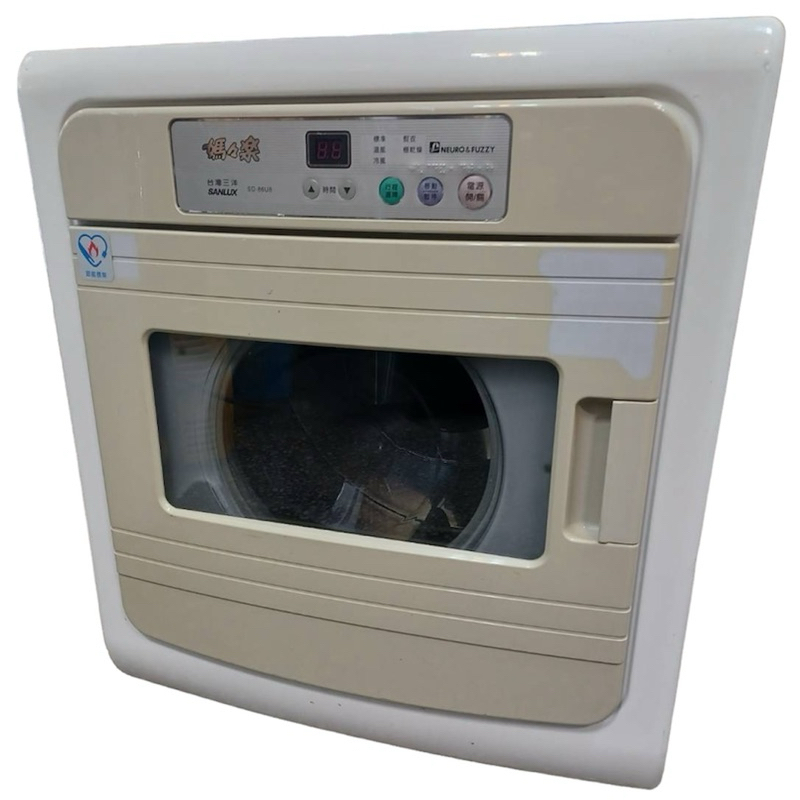 (二手）SANLUX 台灣三洋 電子式 全自動 7.5公斤 SD-86U8 烘衣機 乾衣機《訂購前請先聊聊》