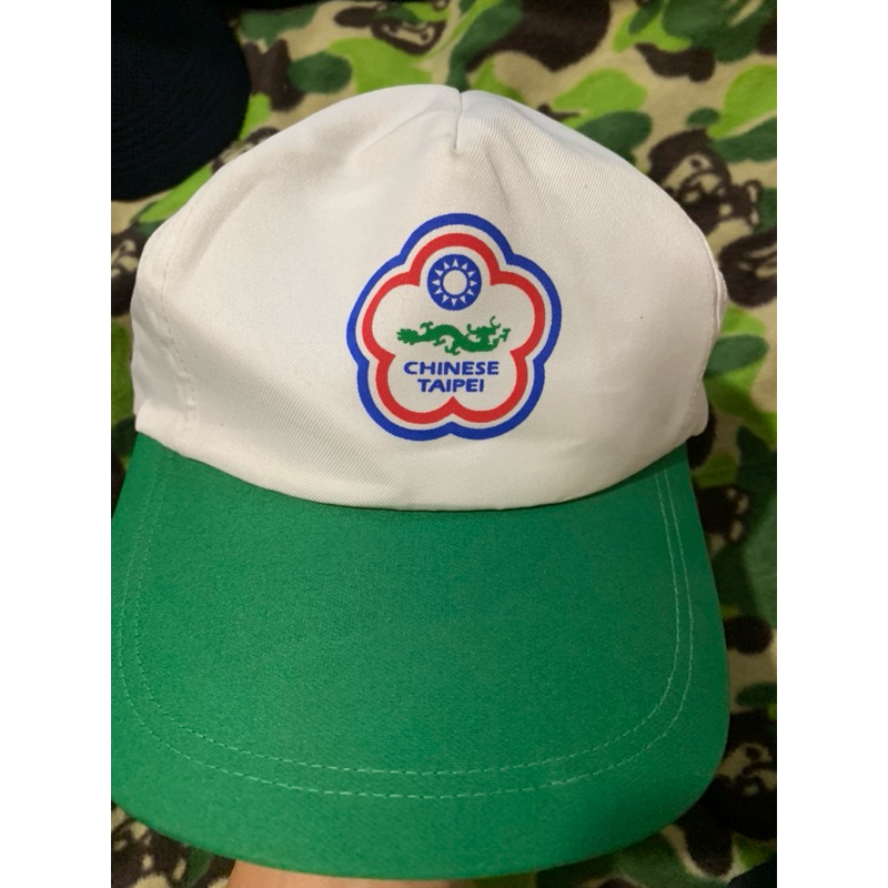 絕版 早期 二手 古著 Chinese Taipei 中華隊 啦啦應援 輕薄 老帽 棒球帽  vintage cap