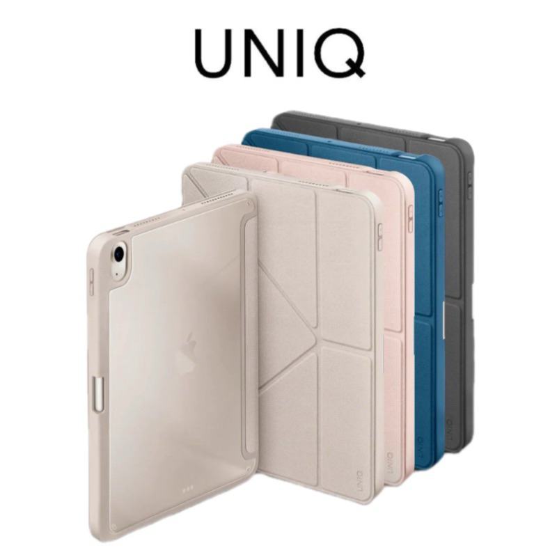 UNIQ 新加坡 Moven 磁吸帶筆槽透明平板保護套 iPad Air 4/5代 10.9吋 (2022/2020)