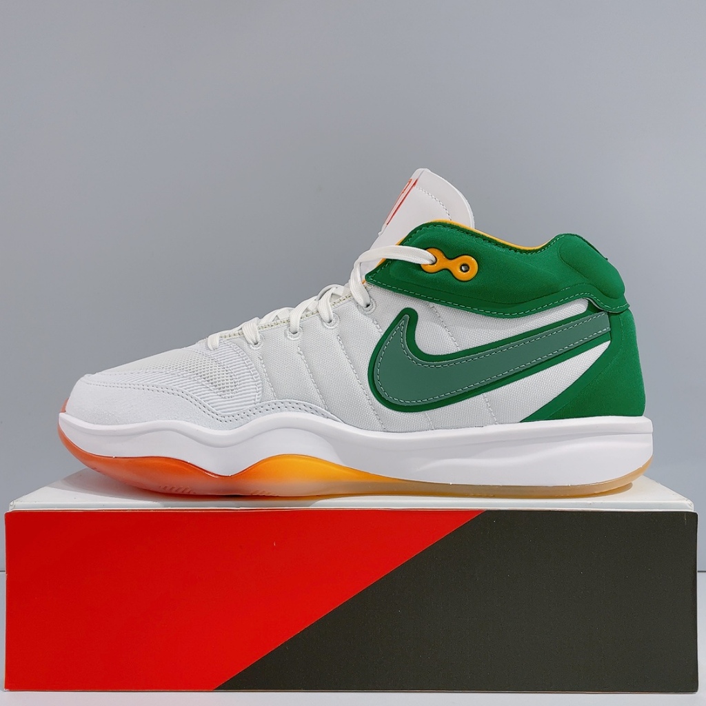 NIKE AIR ZOOM G.T. HUSTLE 2 EP 男生 白色 俄勒岡 運動 籃球鞋 DJ9404-103