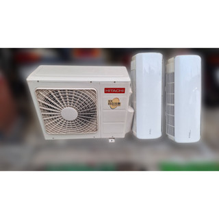 溢源電器行➽二手 HITACHI 日立 分離式變頻冷氣除溼一對二 RAM-50NB(2噸)