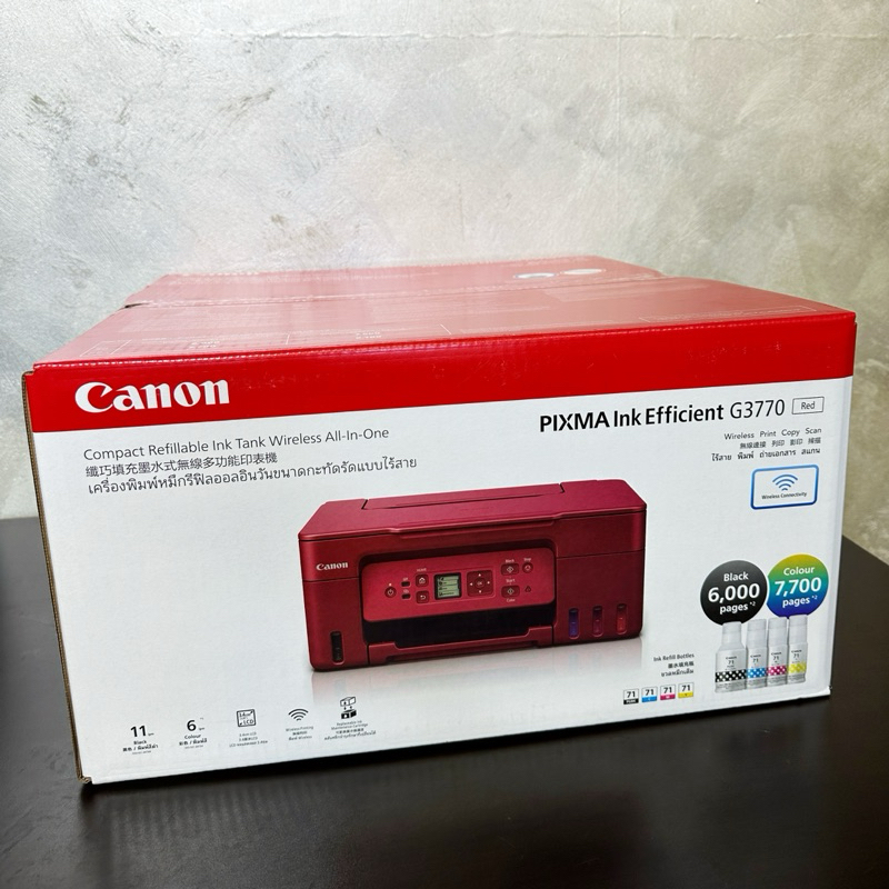 Canon PIXMA G3770 原廠大供墨無線複合機
