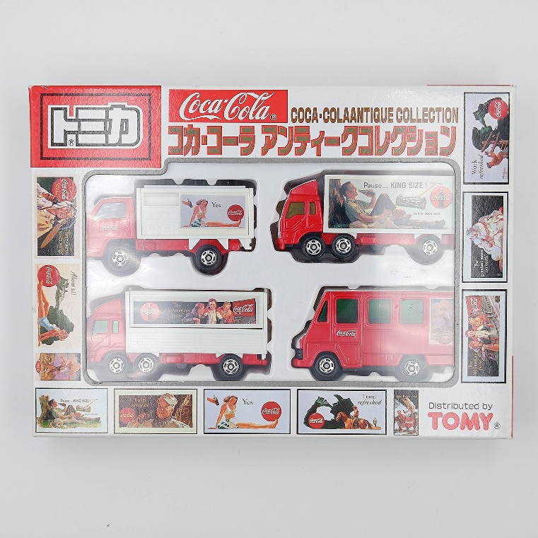 ★豬仔小舖★ Tomica Coca-Cola 可口可樂 盒組/紅標