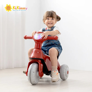 ❗❗聊聊含運優惠價👶玩具出清👶Kikimmy - 多功能兒童電動摩托車 紅色 腳踏車 三輪車