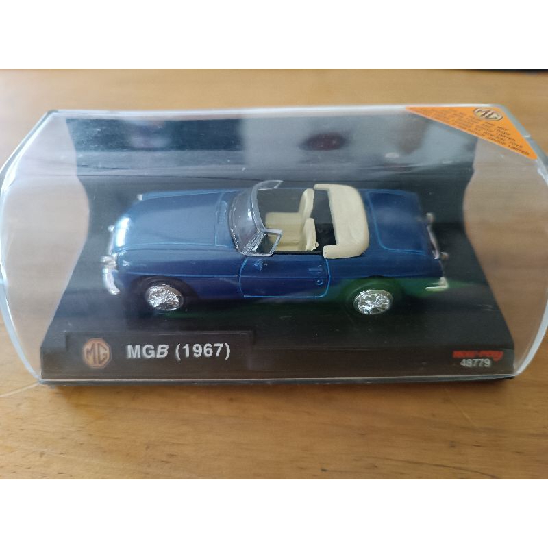 全新NEW RAY 1/43 賓士 MGB 1967 復古車 古董車 老爺車 藍色 J121