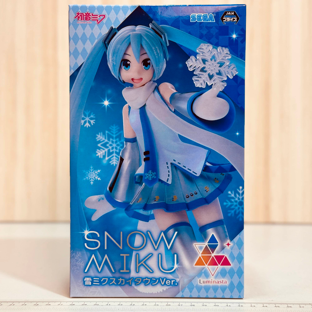 🇯🇵吼皮玩具🇯🇵 初音未來 雪miku 日版 公仔 luminasta 初音 Snow Miku SEGA 景品 現貨