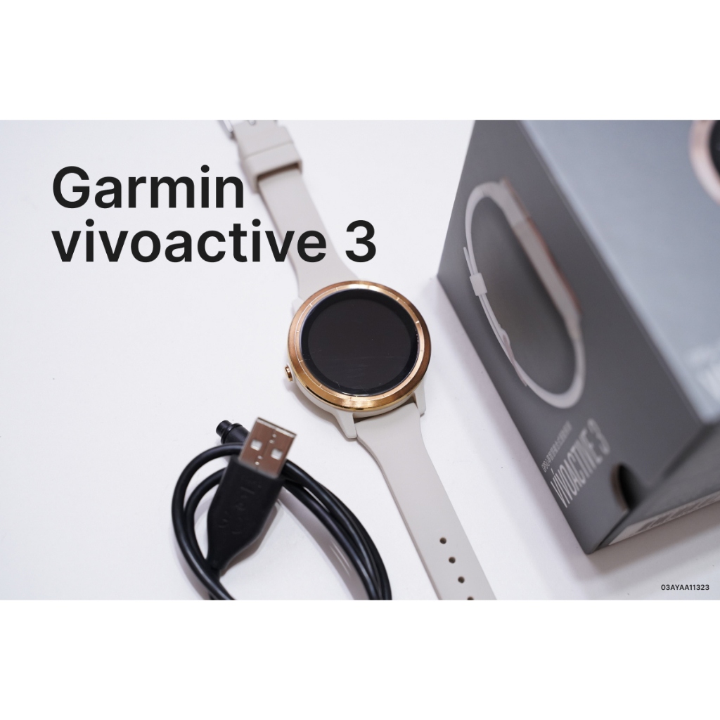 [蝦幣九折] 二手 一卡通 行動支付 Garmin vivoactive 3 GPS智慧手錶 vívoactive 3