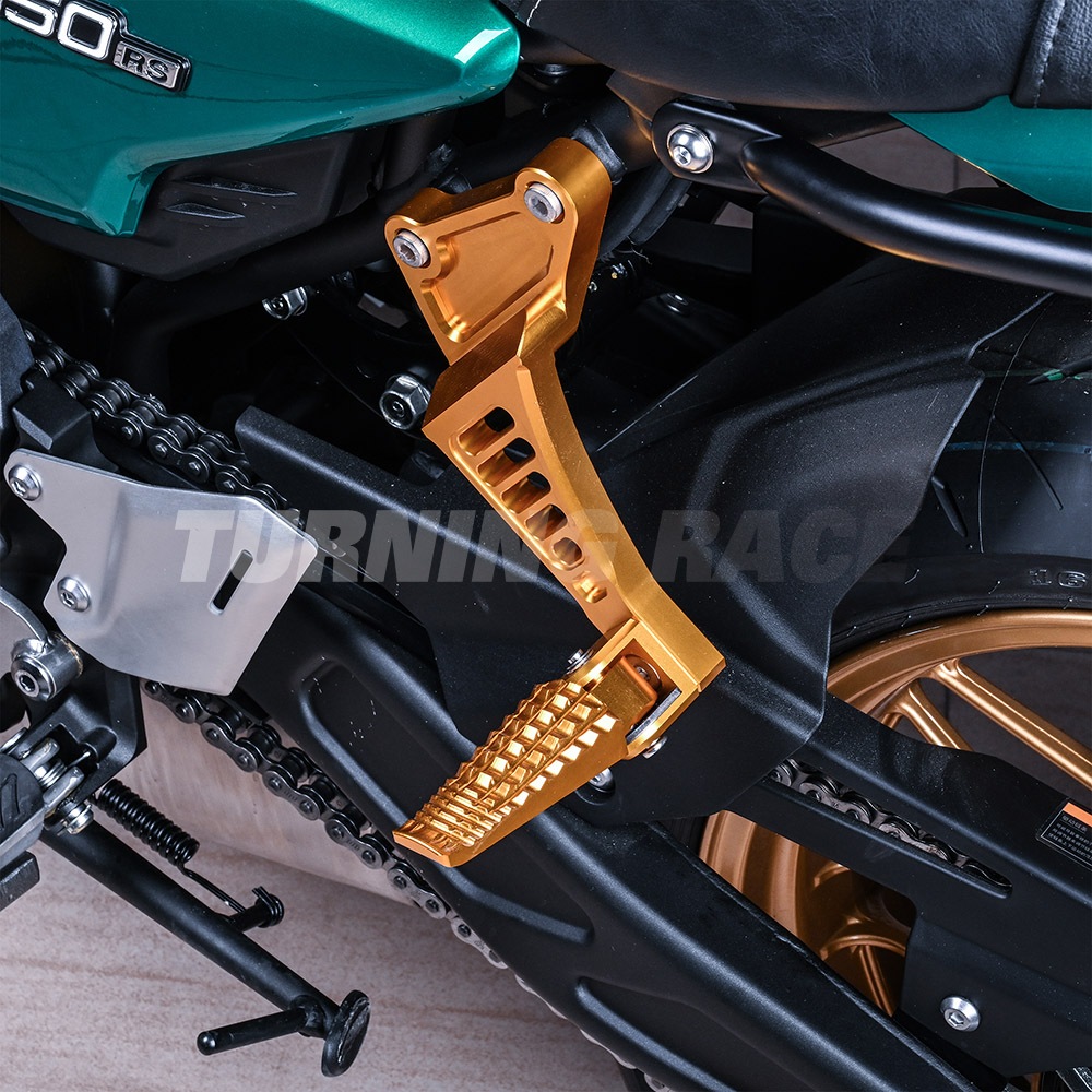 Z650RS後腳踏 適用於 kawasaki Z650RS改裝機車側柱防滑墊 Z650RS 復古 Z650RS排