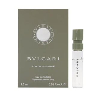 BVLGARI 寶格麗 經典大吉嶺男性淡香水1.5ML原裝噴式