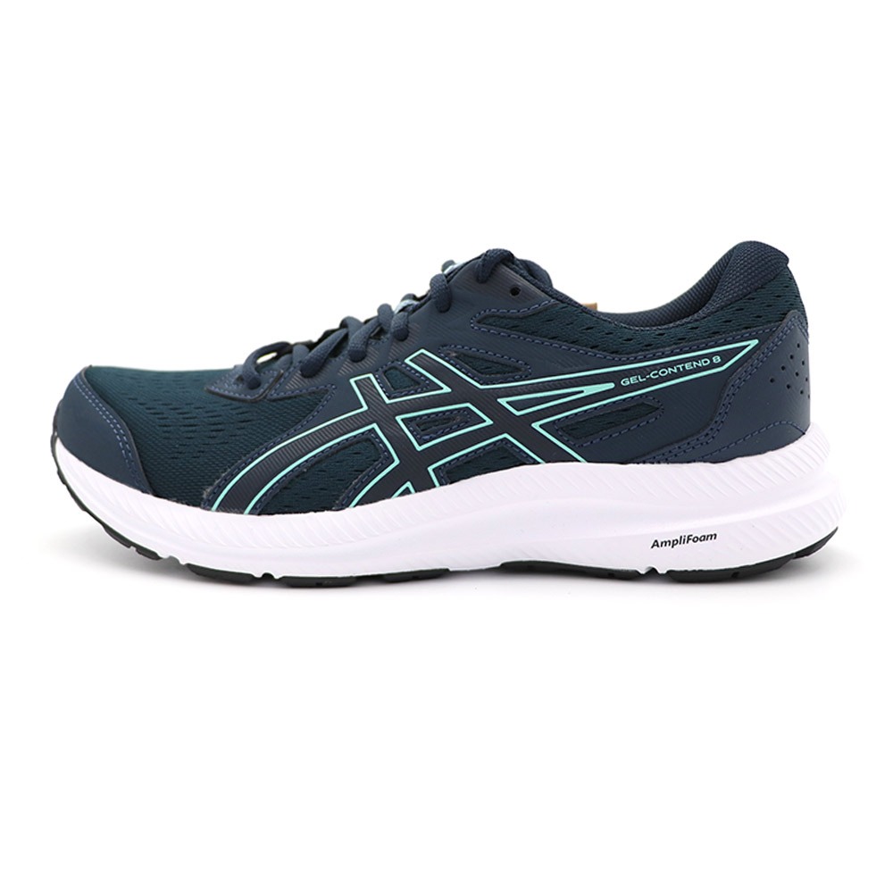 Asics GEL-CONTEND 8 深藍  網布 運動鞋 男女款 B5014 (1011B492-410)