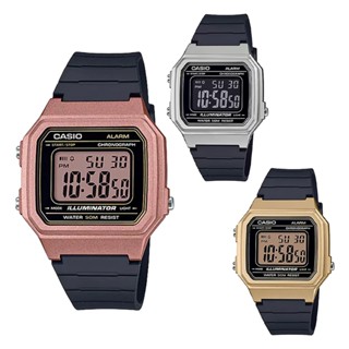 【WANgT】CASIO 卡西歐 W-217HM 方形復古 多功能 運動 鬧鈴碼錶 學生當兵 電子錶 手錶 41.2mm