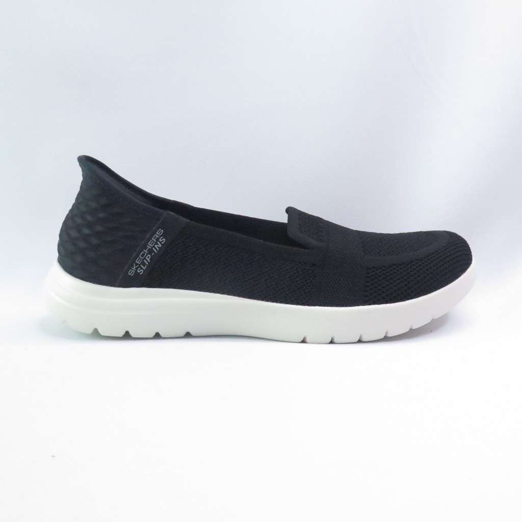 Skechers 136541BKW 女健走鞋 ON-THE-GO FLEX 樂福鞋 黑x白【iSport愛運動】