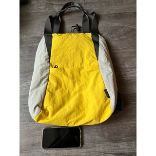 全新 NET NU V 軟後背包 側背包 登山 運動 休閒 輕量 芥黃色 灰色 輕便 背包
