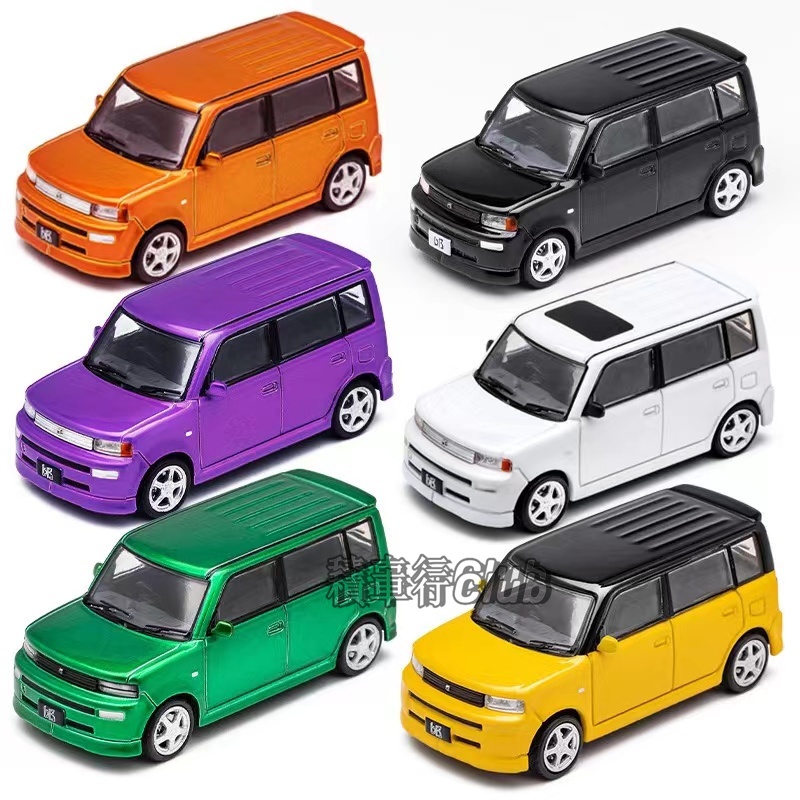 🛻 模型車 1:64 DCT 豐田Bb車模型 合金模型 汽車模型 車模型 合金汽車模型 生日禮物 收藏擺件 小比例車模