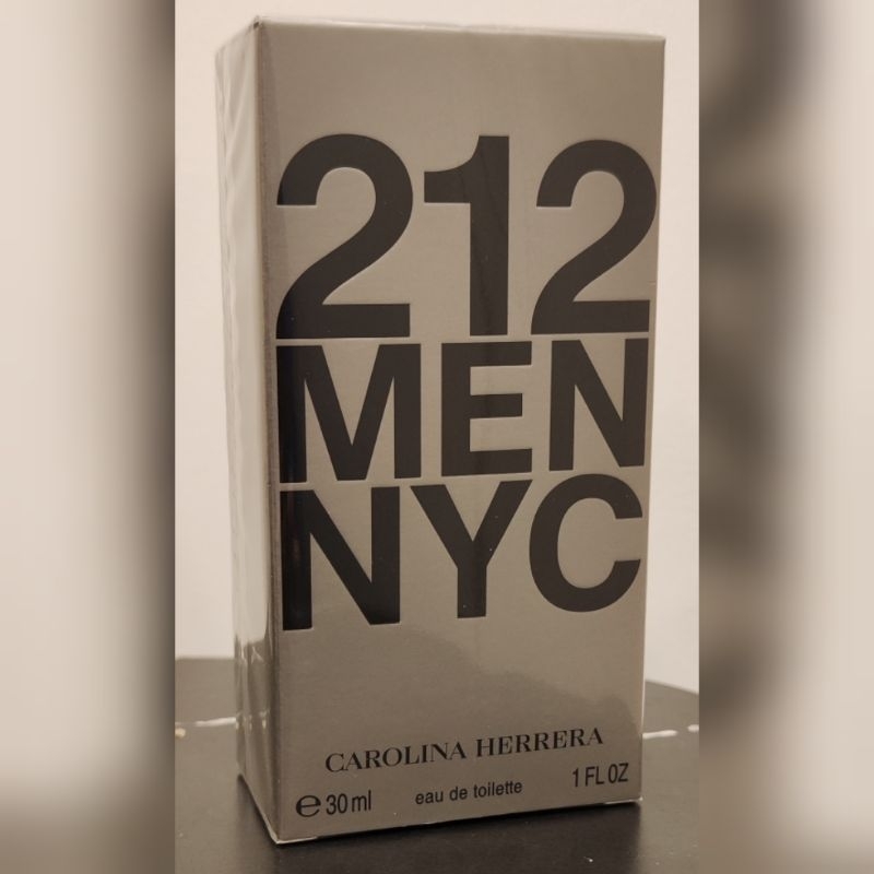 全新中文標籤正品 Carolina Herrera 212 MEN NYC 都會男性淡香水 30ml