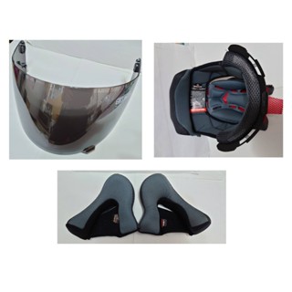 SOL SM-3 SM3 MD04 安全帽 配件 鏡片 電鍍片 內襯 配件專用賣場