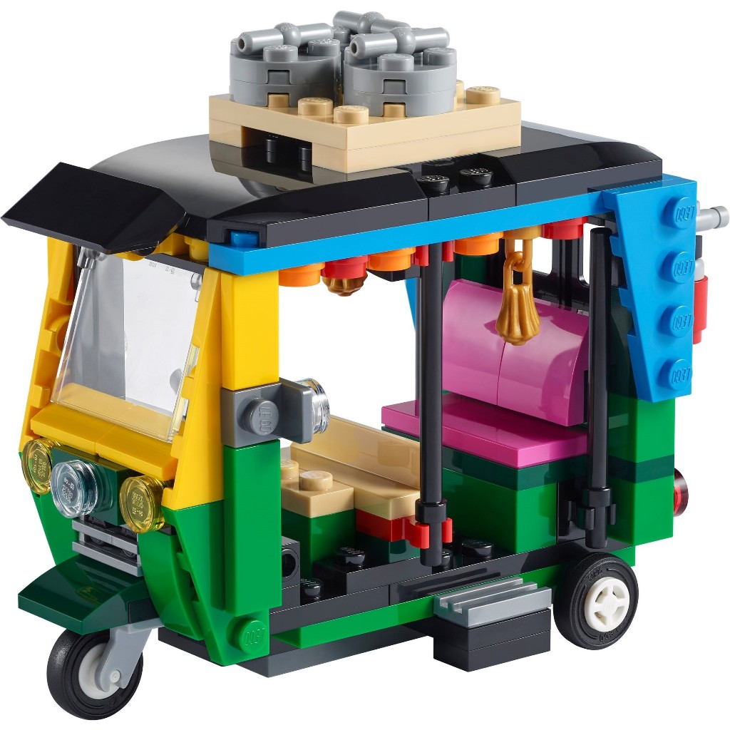 【樂富】二手已組 LEGO 樂高 40469 CREATOR 創意系列 嘟嘟車 Tuk Tuk 台中可面交