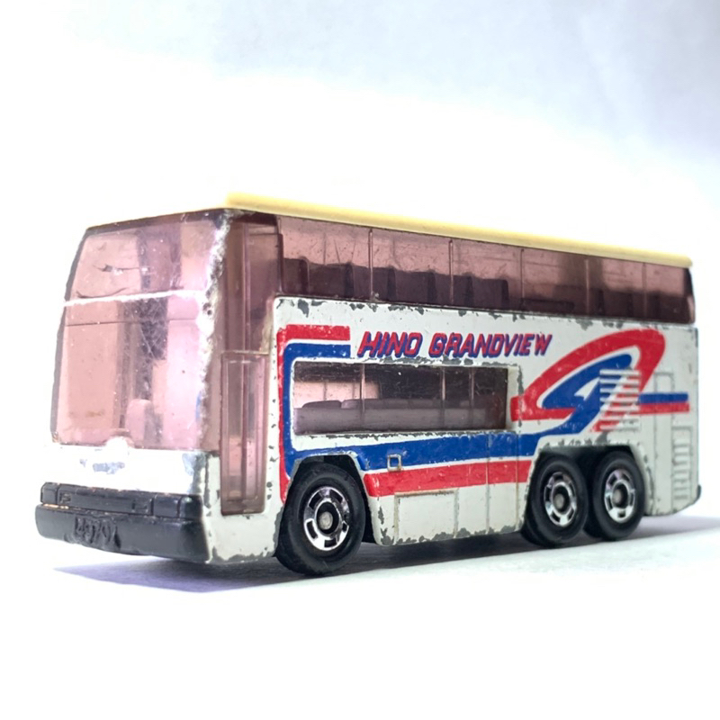 絕版 日本製 tomica No.1 Hino Grandview Bus