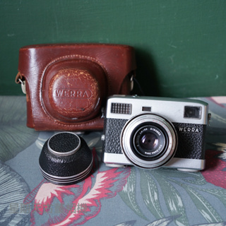 【星期天古董相機】Carl Zeiss Jena WERRA Tessar 50mm F2.8 估焦相機 卡爾蔡司