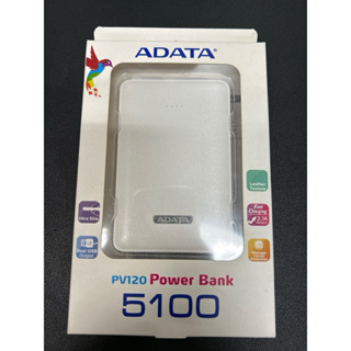 ADATA PV120 Power Bank 5100 可充式鋰聚合物行動電源