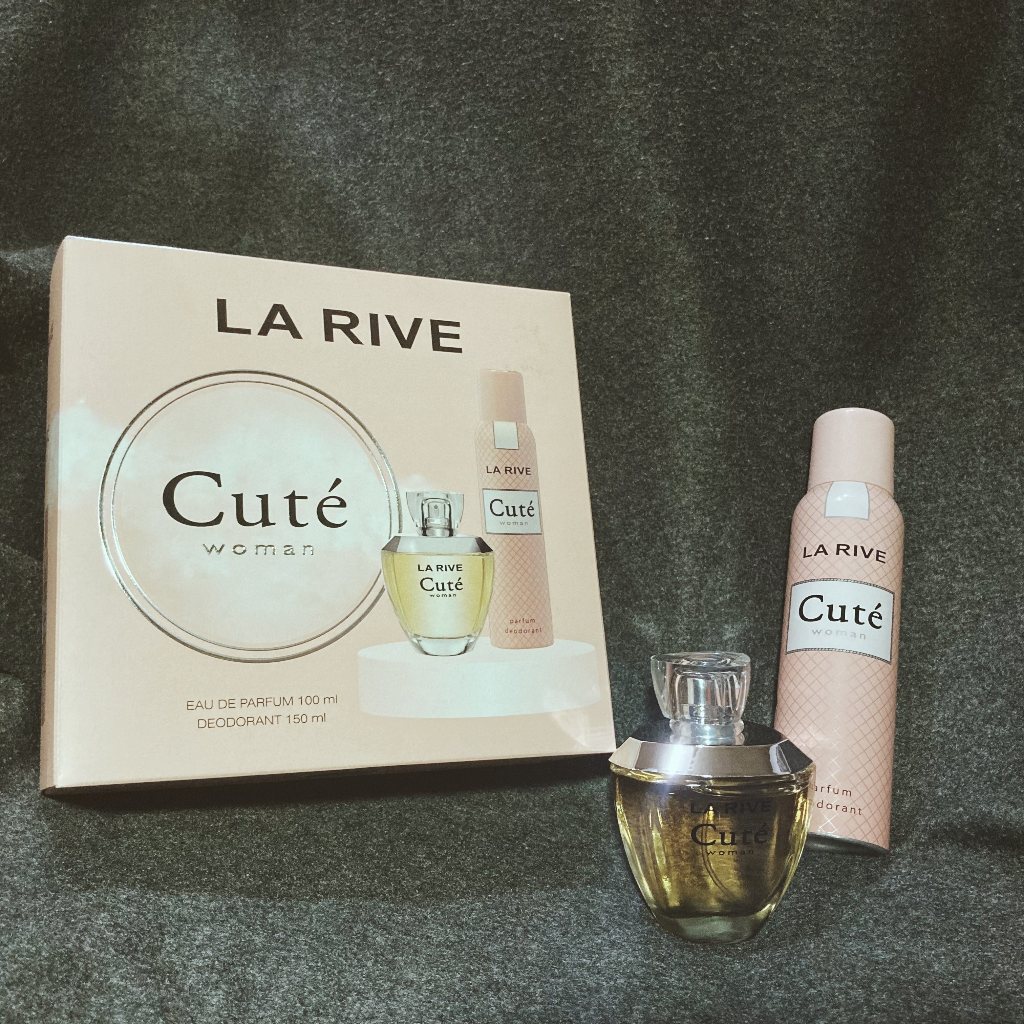 【現貨】波蘭 LA RIVE CUTE 淡香精禮盒組