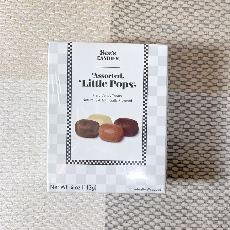 ✨全新✨美國🇺🇸See's Candies 時思糖果 綜合迷你糖 Assorted Little Pops