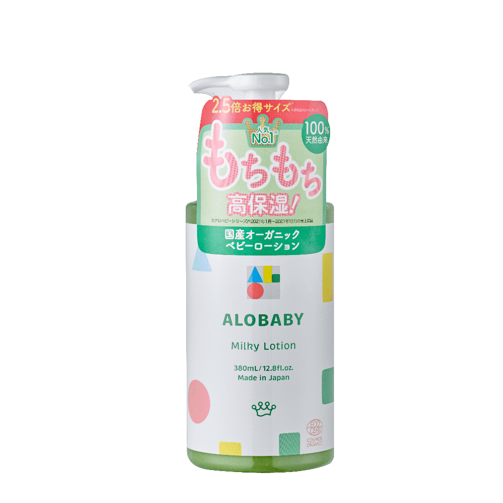 ALOBABY 寶寶牛奶潤膚乳液 重量瓶 380ml 公司貨