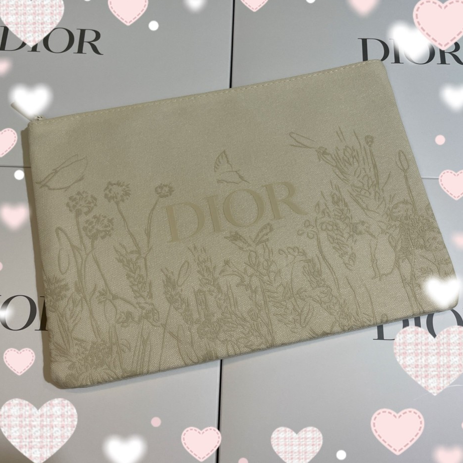 🏅aimeili美妝🏅迪奧Dior 法式甜美化妝包(27.5*1*19.5cm)🎁專櫃贈品包🎁