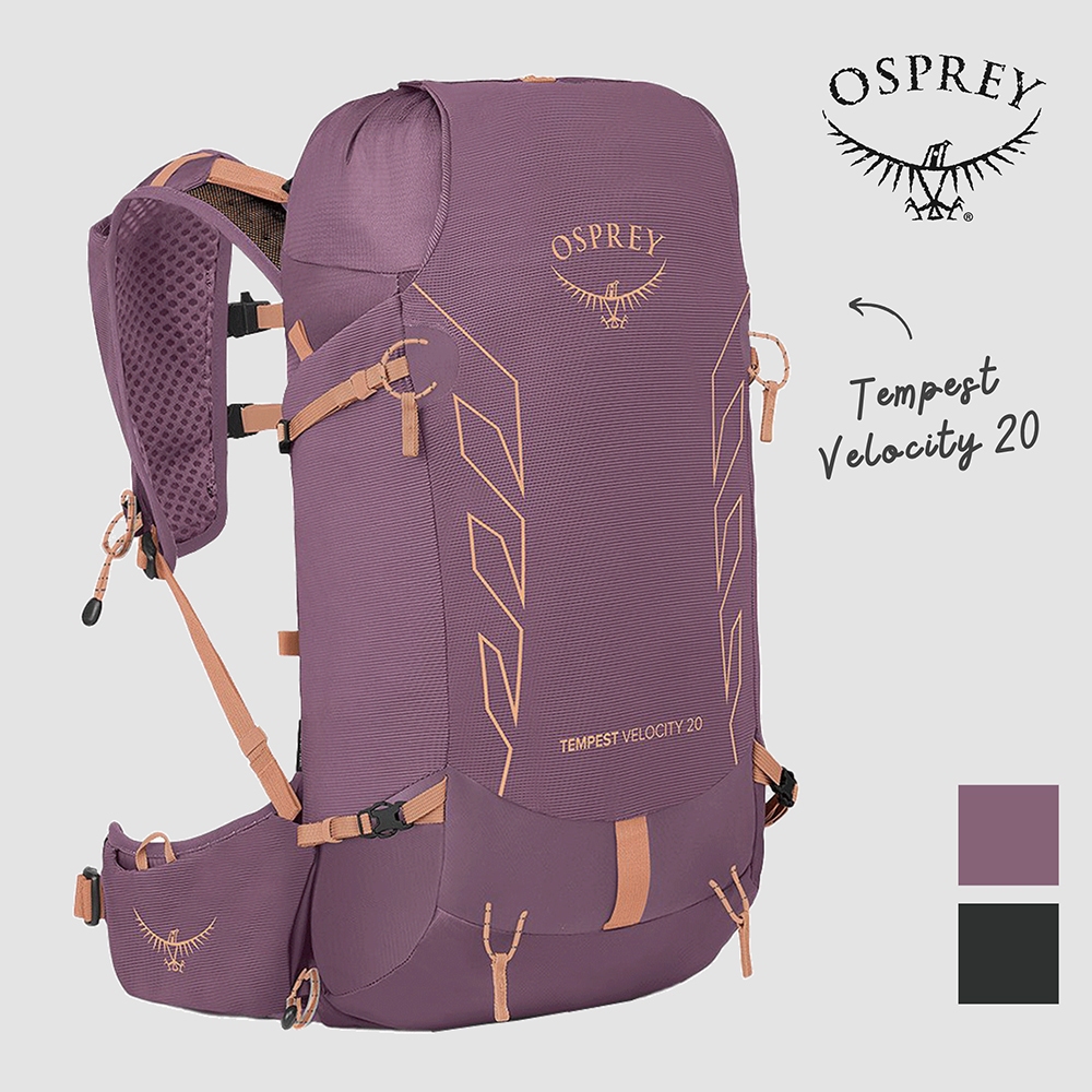 【Osprey 美國】 Tempest Velocity 20 越野背包 女｜野跑背包 越野跑步疾行 中短程健行後背包