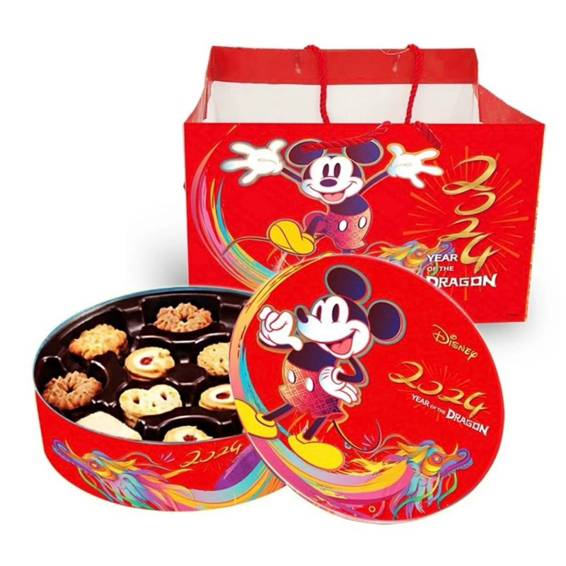 迪士尼米奇丹麥酥餅大圓盒禮盒450g（2025/1/14）