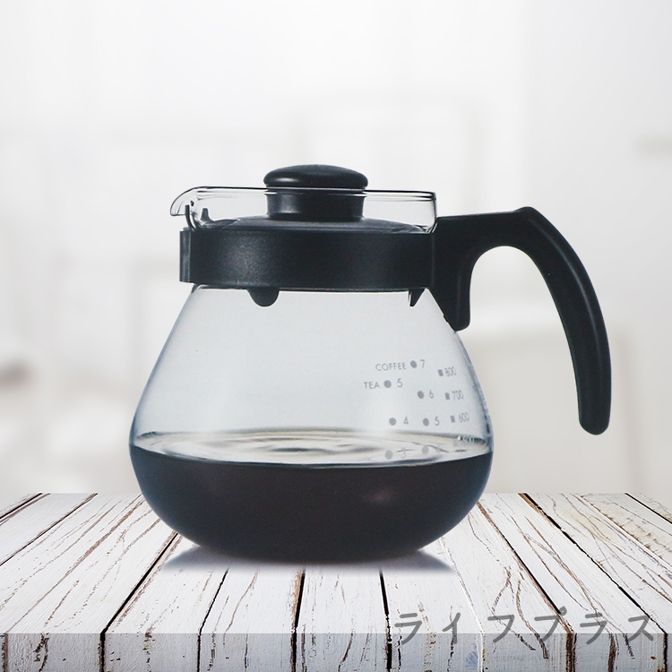 【一品川流】日本製HARIO耐熱玻璃咖啡壺-1000ml