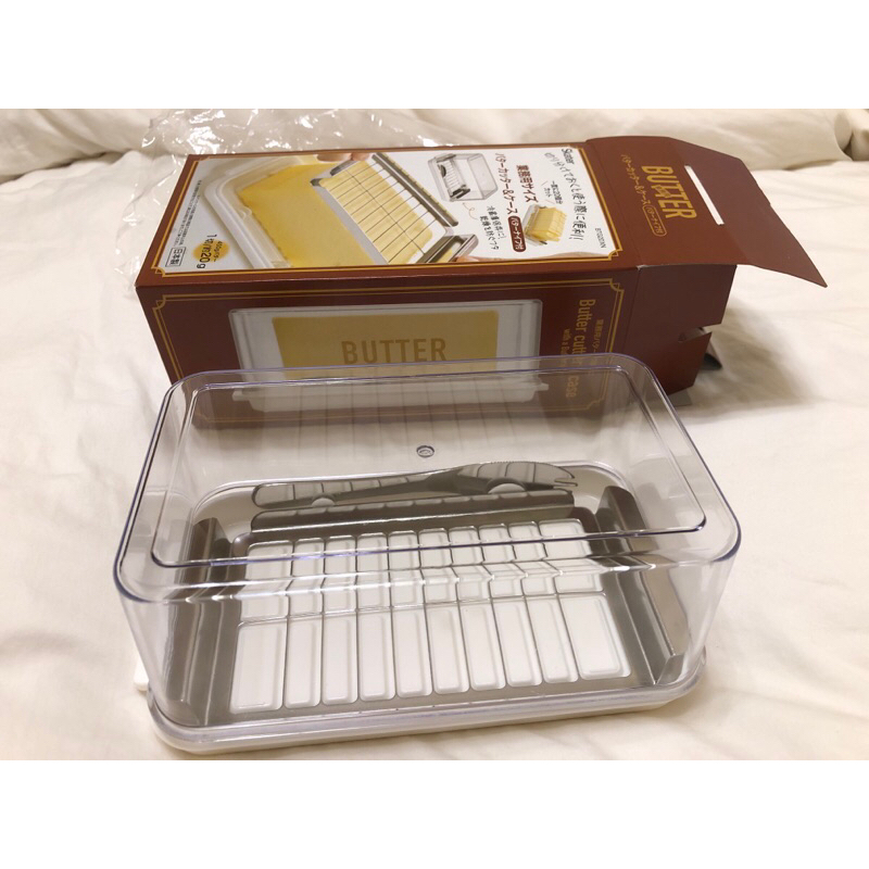 全新 現貨 日本製 業務用 SKATER BTG2DXN-A 不鏽鋼 奶油切塊器 切割器 保存盒 附 奶油刀