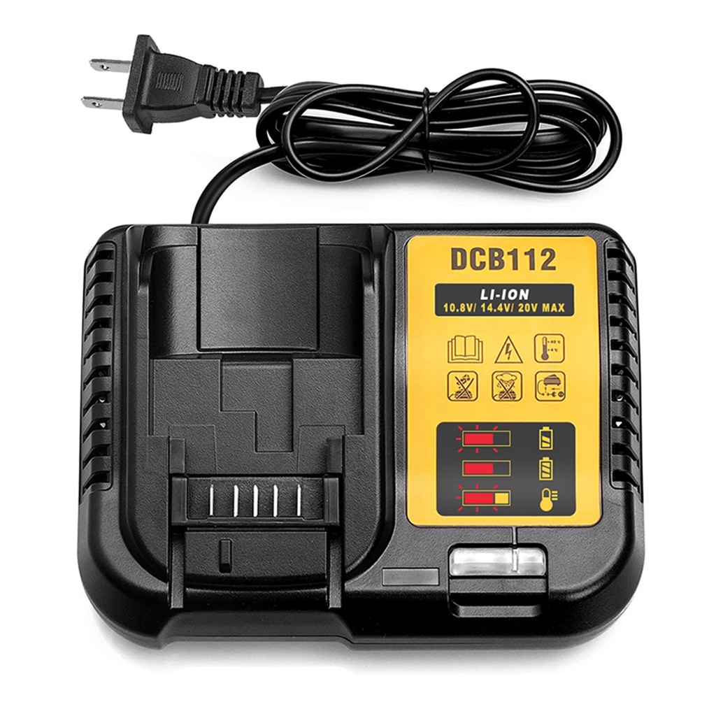 適用 得偉 Dewalt 鋰電充電器 DCB112/DCB105/DCB115/DCB118 鋰電池充電器/得偉電動工具