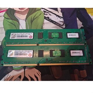 創見Transcend 4GB JM DDR3 1600 U-DIMM 2Rx8 1.5V JM1600KLN-4G