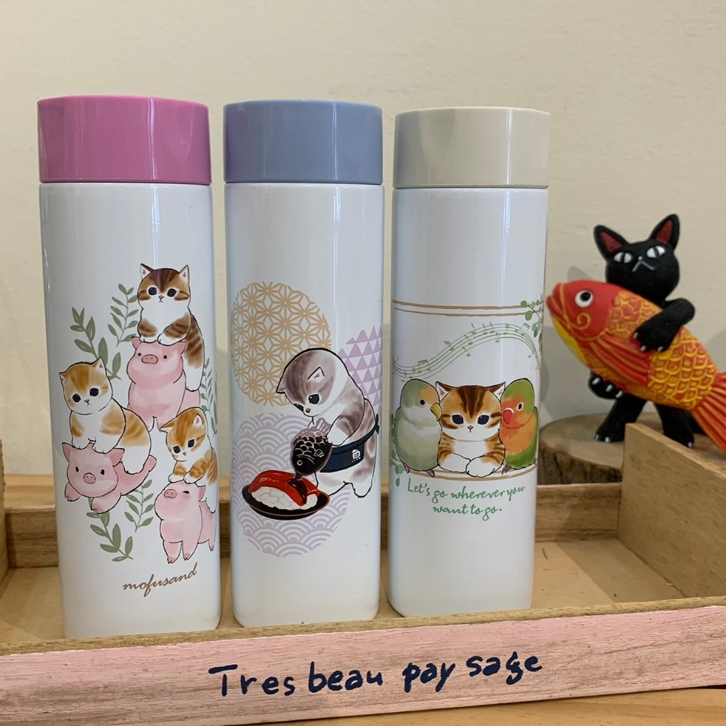 日本可愛貓咪迷你攜帶型保溫瓶/保冷瓶/保溫杯150ML