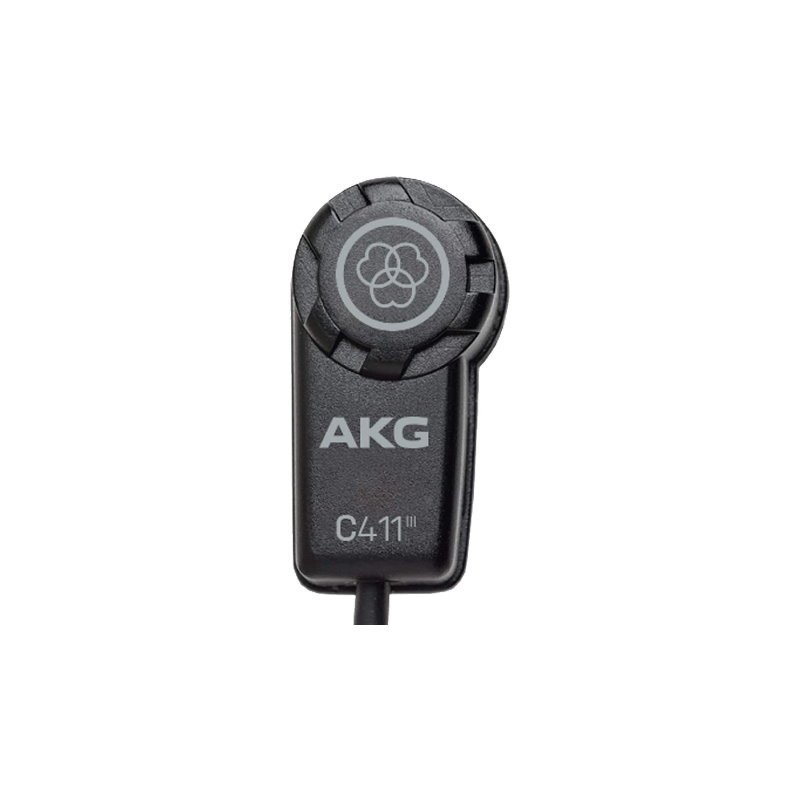 【海恩數位】AKG C411PP 電容振動拾音器 貼片式麥克風 收音 (標準XLR/適用有線)