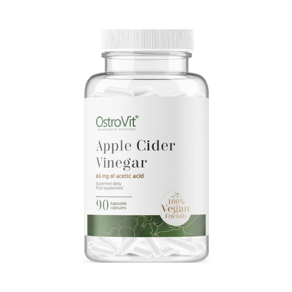 【現貨】歐洲OstroVit 蘋果醋 600mg 90顆 素食膠囊 Apple Cider Vinegar