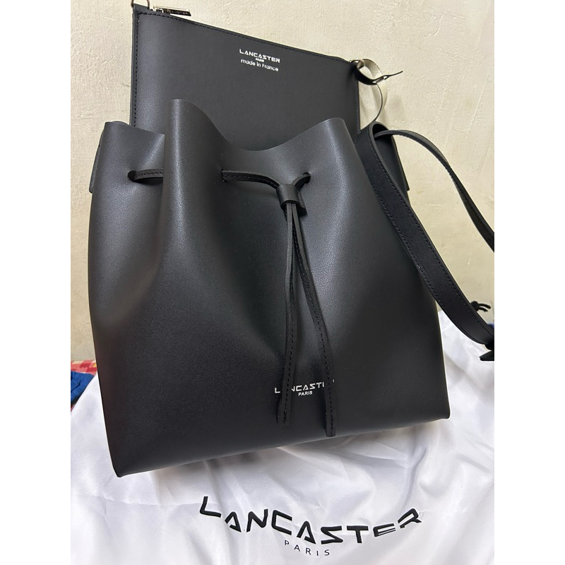 黑色水桶包-Lancaster-全新