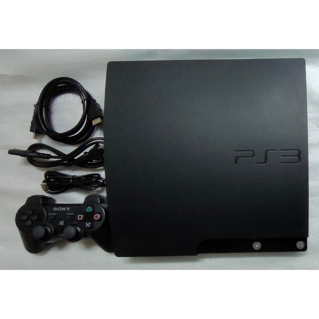 PS3 SLIM 2007 1TB 主機 黑色 8.9成新 台灣公司貨
