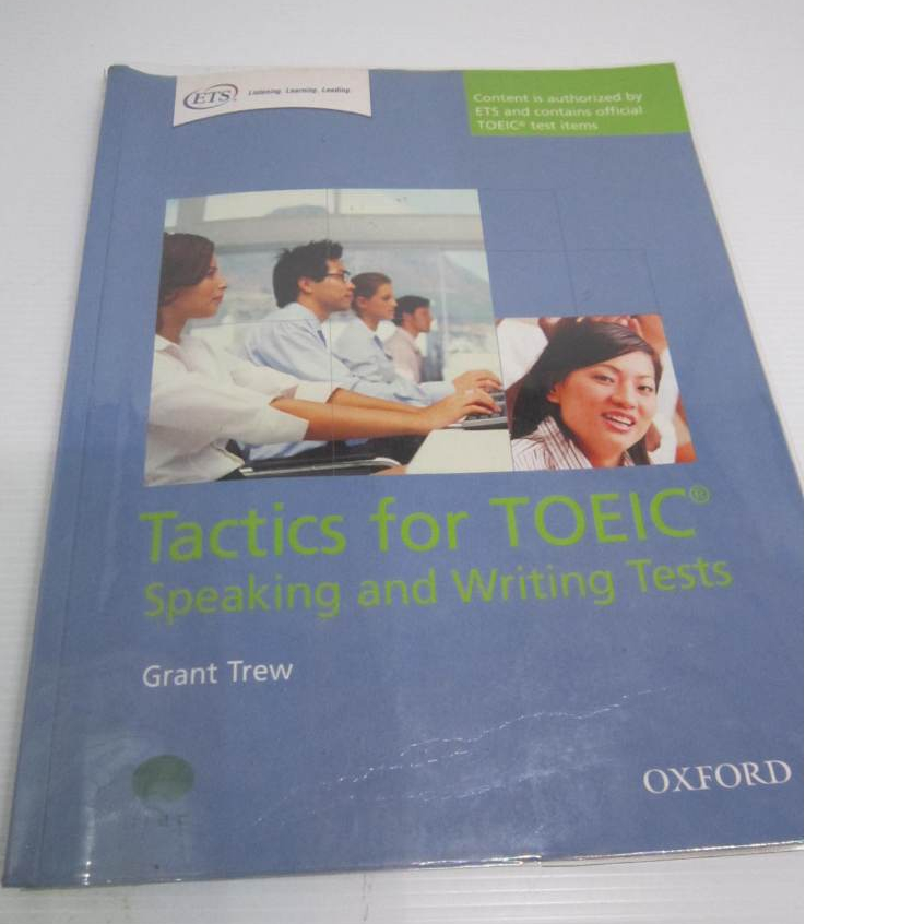 「二手書」附CD Tactics for TOEIC Speaking and Writing tests