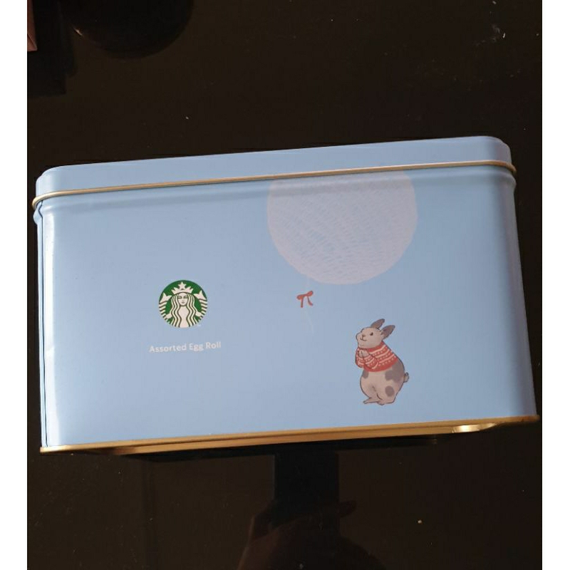 星巴克Starbucks蛋捲盒（空鐵盒）